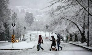 عاصفة شتوية تضرب الجزء الجنوبي من بريتش كولومبيا